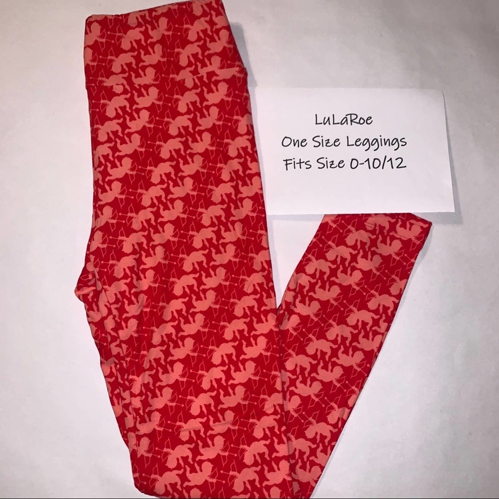 LuLaRoe One Size Valentine's Leggings